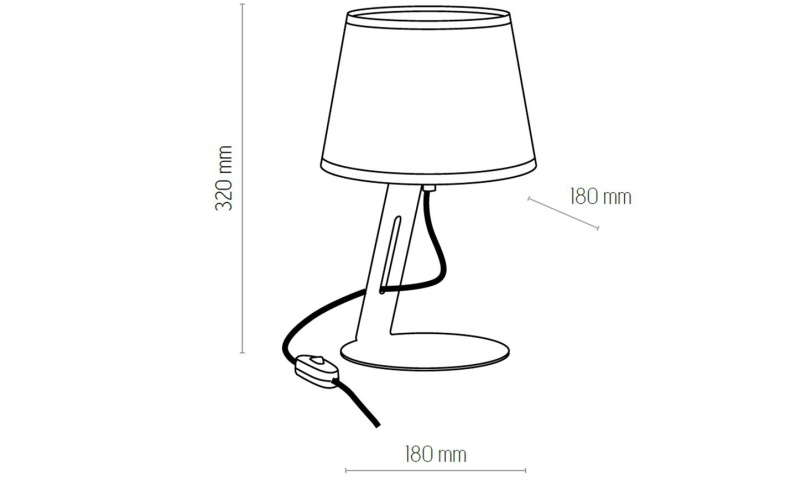 Stolní lampa - GRACJA 5133